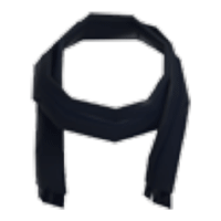 Black Scarf - Rare from Robux (Hat Shop)